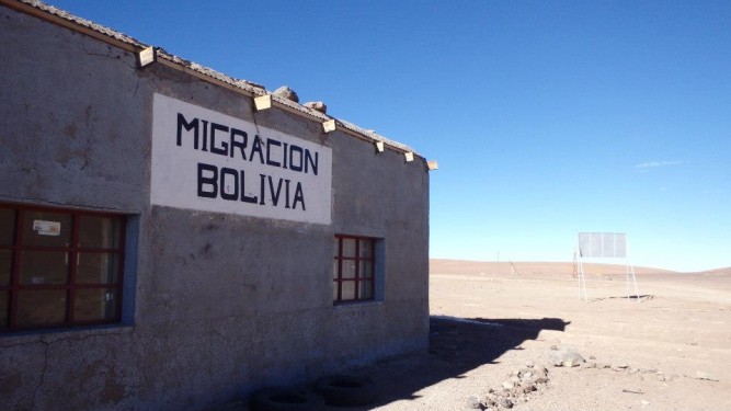 Bolivian Border Crossing