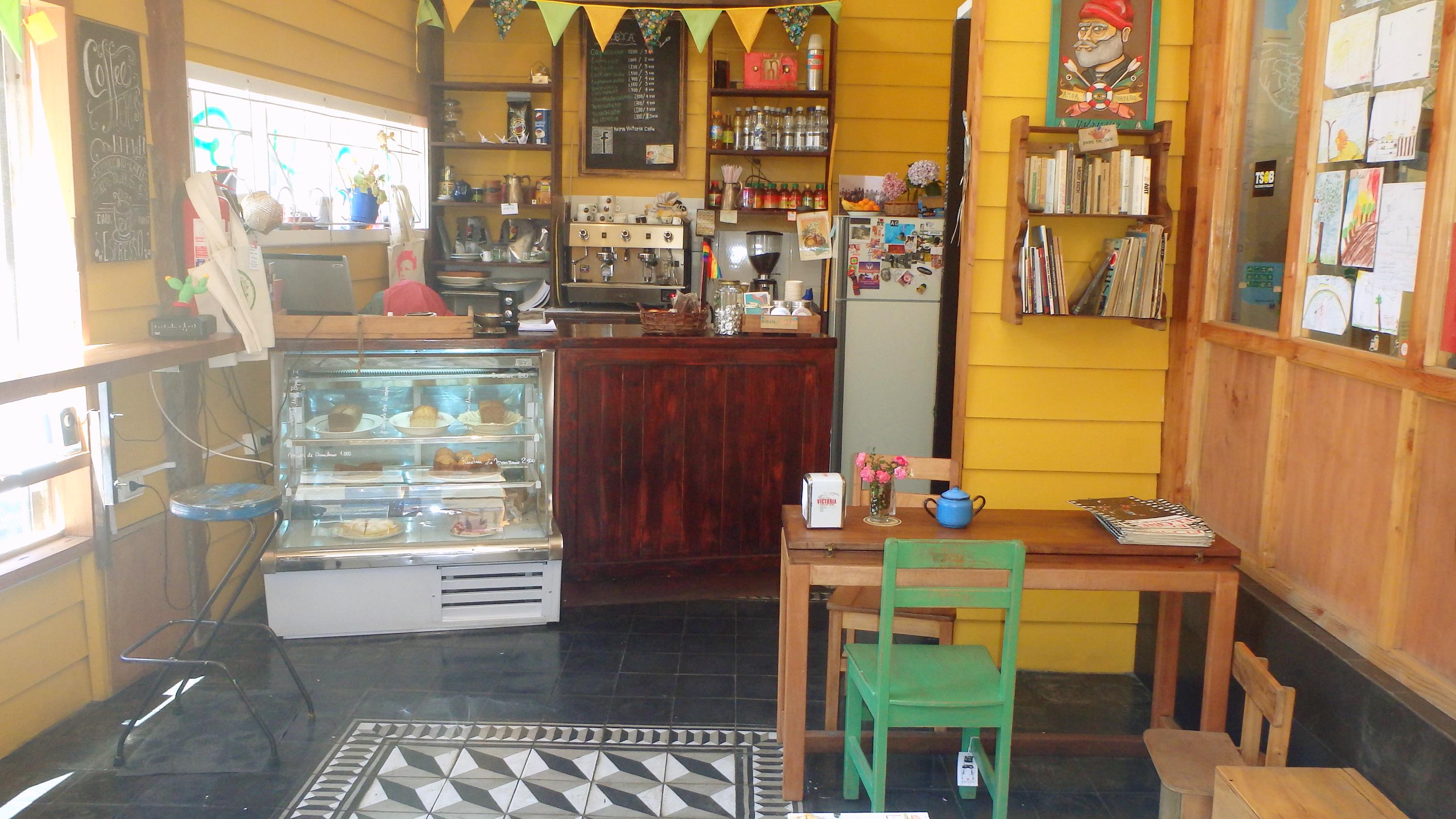 Reina Victoria Coffee Shop, Valparaiso